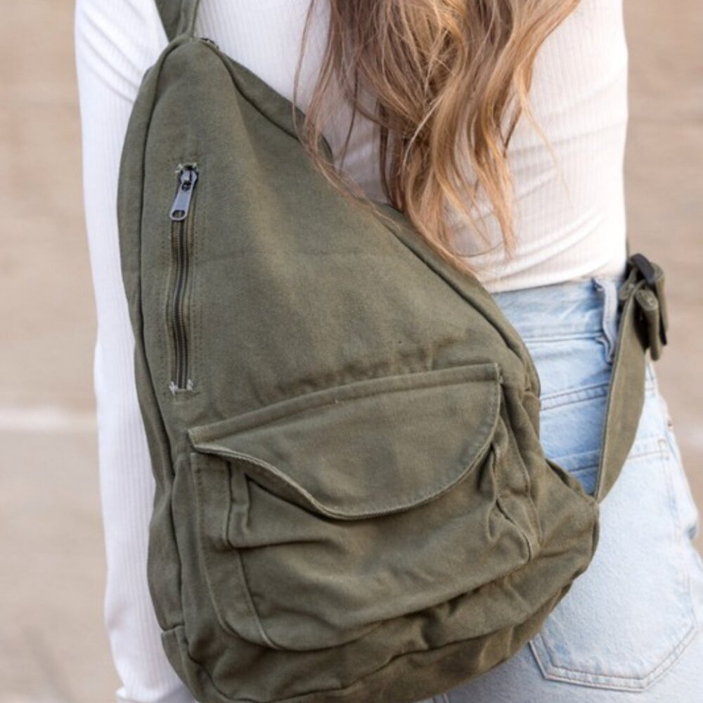 Oversized Canvas Sling - Picture 5 of 6